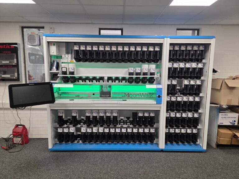 PPG MoonWalk automated paint mixing system at Linwood Coachworks Paisley